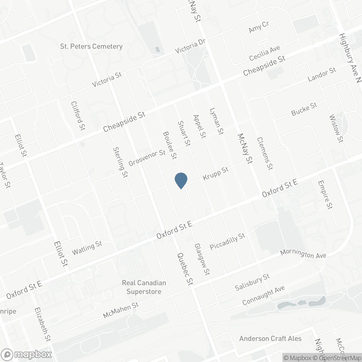 47 BOULLEE STREET, London, Ontario N5Y 1T5